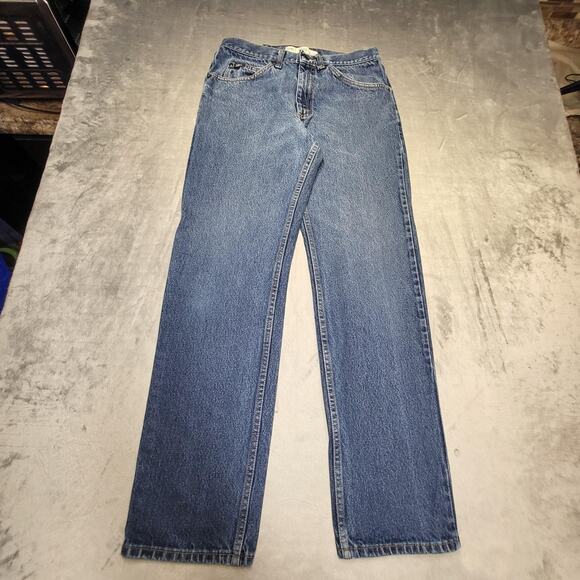 Lee Jeans Mens 30x32 Blue Denim Regular Fit Straight Leg 100% Cotton Classic - Picture 1 of 9